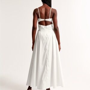 Abercrombie White Maxi Dress